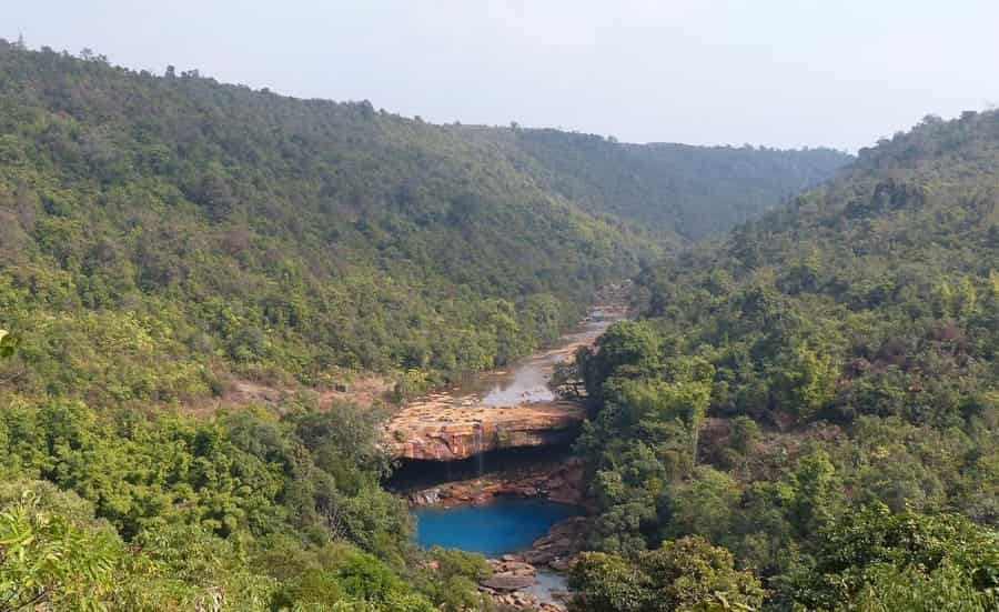 krang suri waterfall meghalaya