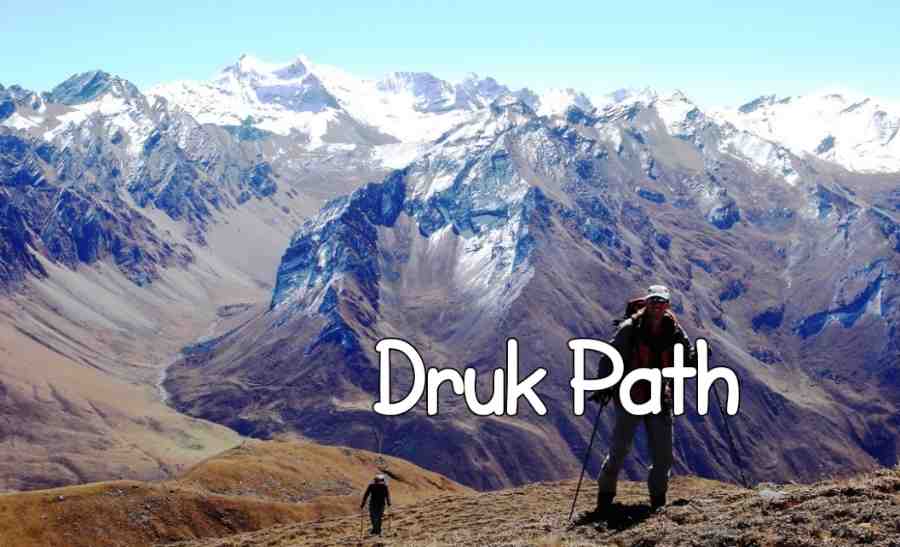 Druk path trekking